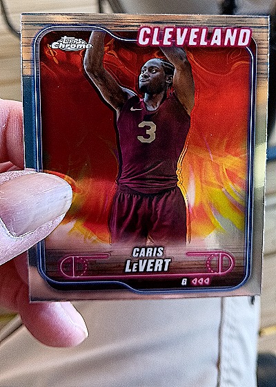 2024-25 Topps Chrome #56 Caris LeVert — front