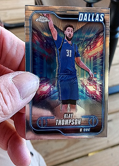 2024-25 Topps Chrome #178 Klay Thompson — front
