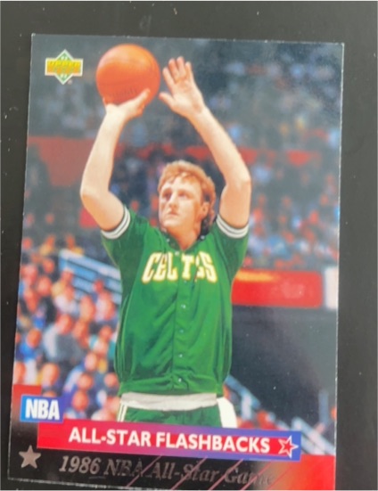 1992-93 Upper Deck NBA All-Stars #37 1986 NBA All-Star Game Larry Bird — front