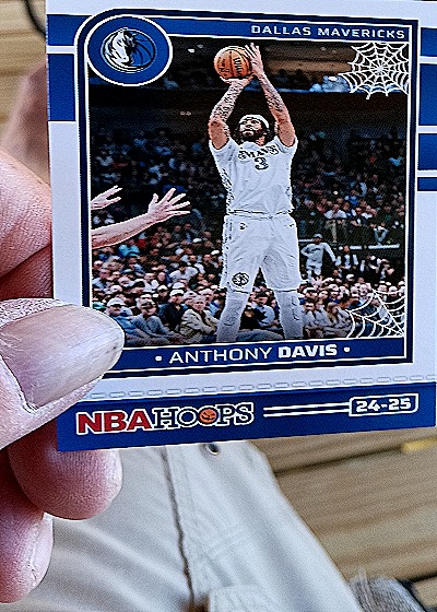 2024-25 Panini NBA Hoops #24-25 Anthony Davis — front