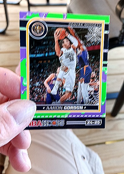 2024-25 Panini Haunted Hoops #24 Aaron Gordon — front