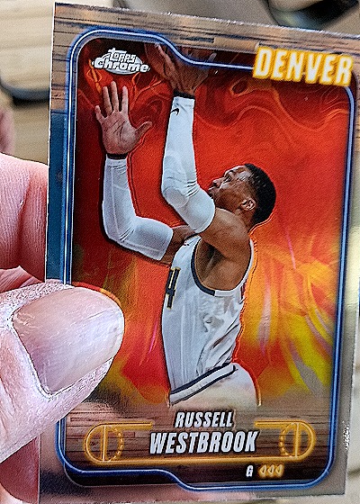2024-25 Topps Chrome #125 Russell Westbrook — front