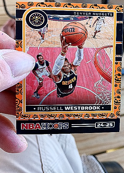 2024-25 Panini Haunted Hoops #201 Russell Westbrook — front