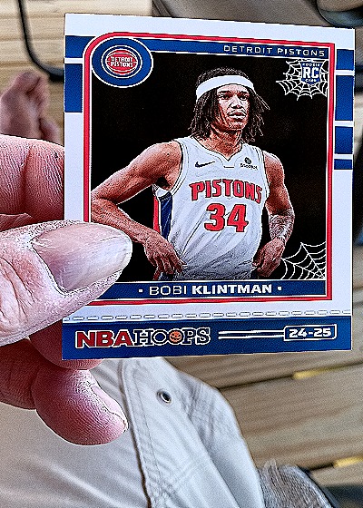 2024-25 Panini NBA Hoops #262 Bobi Klintman — front