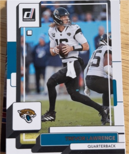 2022 Donruss #61 Trevor Lawrence Jacksonville Jaguars — front