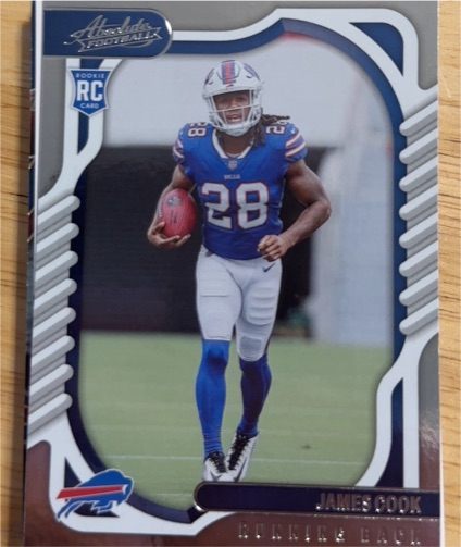 2022 Panini Absolute #115 James Cook — front
