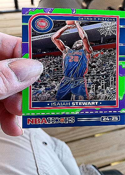 2024-25 Panini NBA Hoops #168 Isaiah Stewart — front