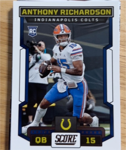 2023 Panini Score #304 Anthony Richardson — front