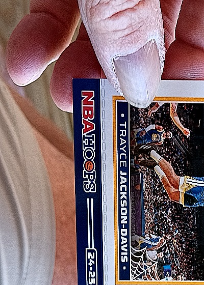 2024-25 Panini NBA Hoops #108 Trayce Jackson-Davis — front