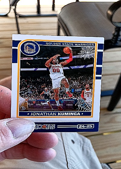 2024-25 Panini NBA Haunted Hoops #86 Jonathan Kuminga — front