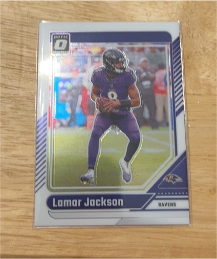 2024 Panini Donruss Optic #13 Lamar Jackson — front