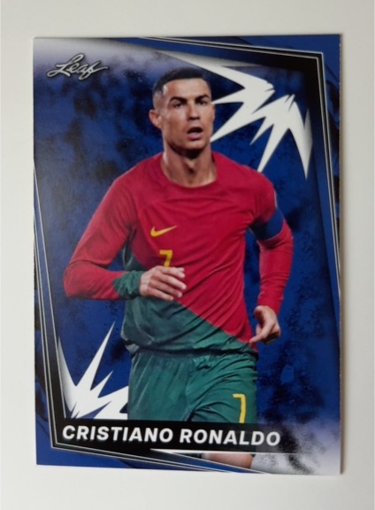 2024 Leaf Soccer #2 Cristiano Ronaldo — front