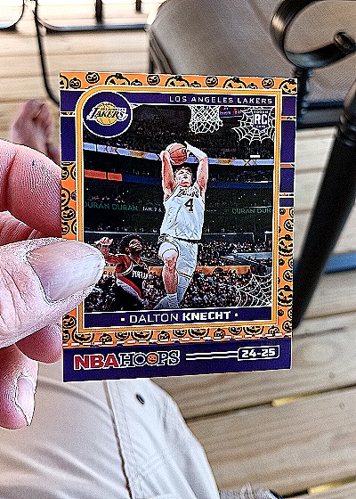 2024-25 Panini NBA Hoops #264 Dalton Knecht — front