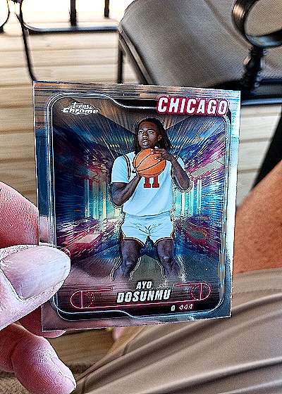 2024-25 Topps Chrome #58 Ayo Dosunmu — front