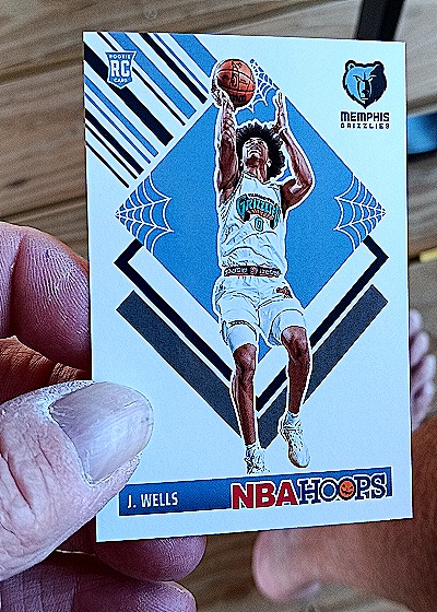 2024-25 Panini NBA Hoops #298 Jaylen Wells — front