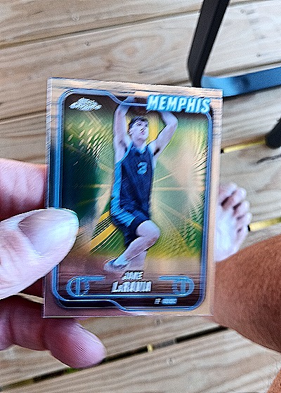 2024-25 Topps Chrome #104 Jake LaRavia — front