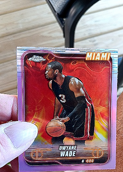 2024-25 Topps Chrome #13 Dwyane Wade — front
