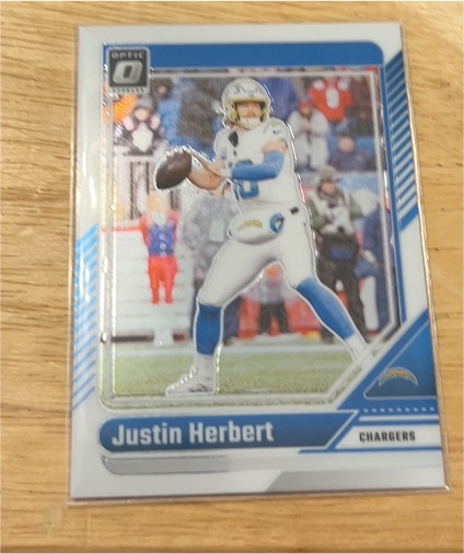 2024 Donruss Optic #106 Justin Herbert — front