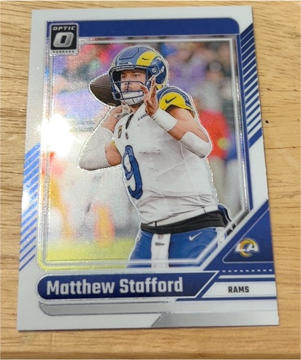 2024 Panini Donruss Optic #113 Matthew Stafford — front
