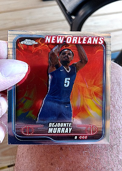 2024-25 Topps Chrome #157 Dejounte Murray — front
