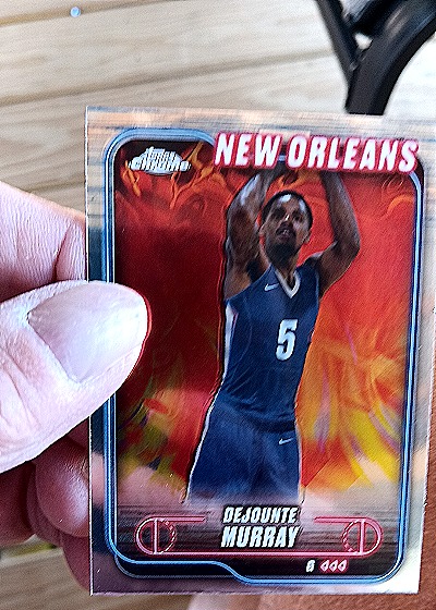 2024-25 Topps Chrome #73 Dejounte Murray — front