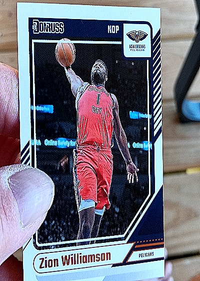 2024-25 Donruss #129 Zion Williamson — front