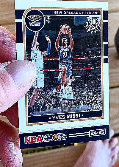2024-25 Panini NBA Hoops #269 Yves Missi — front