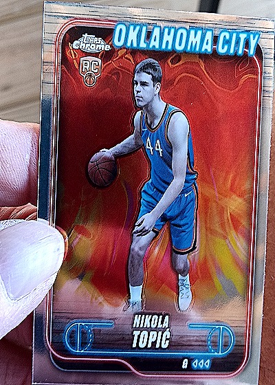 2024-25 Topps Chrome #119 Nikola Topić — front