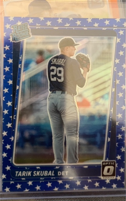 2021 Donruss Optic #79 Tarik Skubal — front