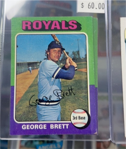 1975 Topps #228 George Brett Rookie Card — front