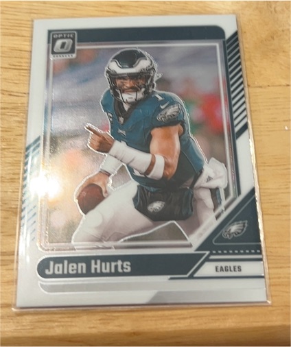 2024 Panini Donruss Optic #158 Jalen Hurts — front