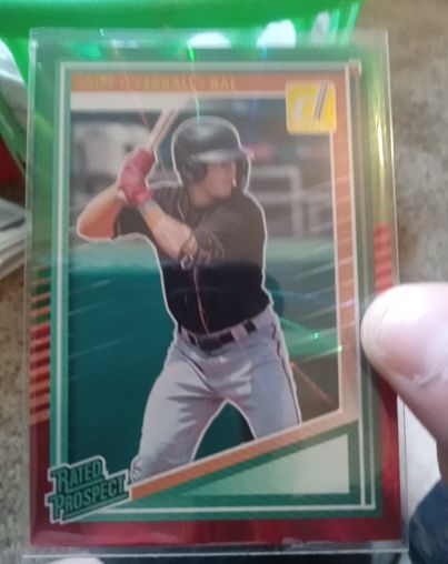 2025 Donruss #177 Liberty Vance Honeycutt Rated Prospect — front