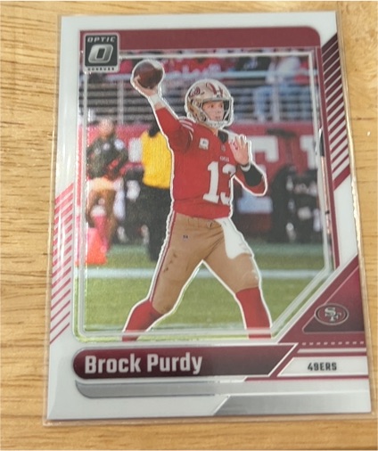 2024 Panini Donruss Optic #170 Brock Purdy — front