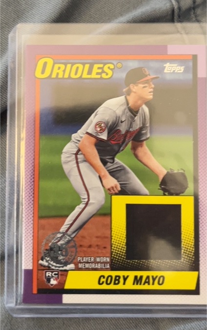 2025 Topps Series 1 #T90R-CM Coby Mayo — front