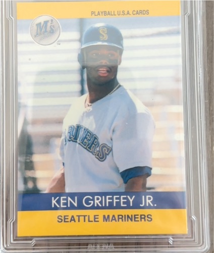 1991 Playball U.S.A. #91-1 Ken Griffey Jr. — front