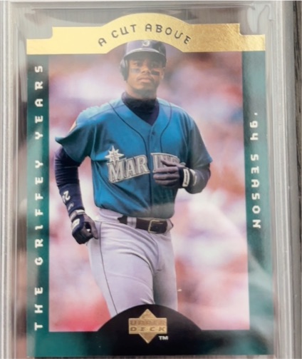 1996 Upper Deck Collector's Choice #CA7 Ken Griffey Jr. A Cut Above — front