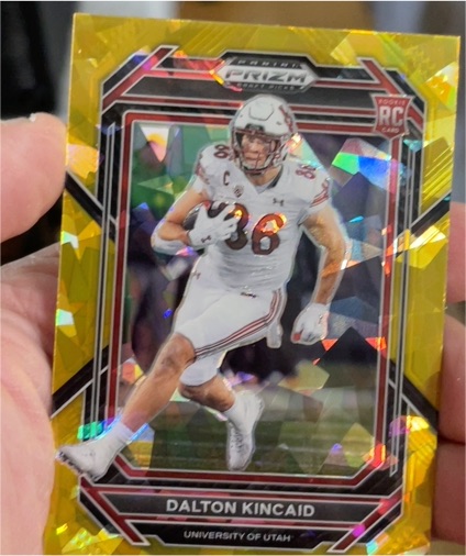 2023 Panini Prizm Draft Picks #157 Dalton Kincaid — front