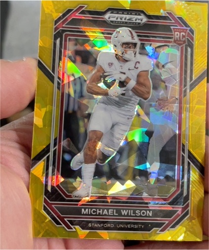 2023 Panini Prizm Draft Picks #147 Michael Wilson — front