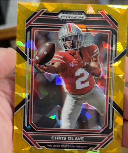 2023 Panini Prizm Draft Picks #2 Chris Olave — front