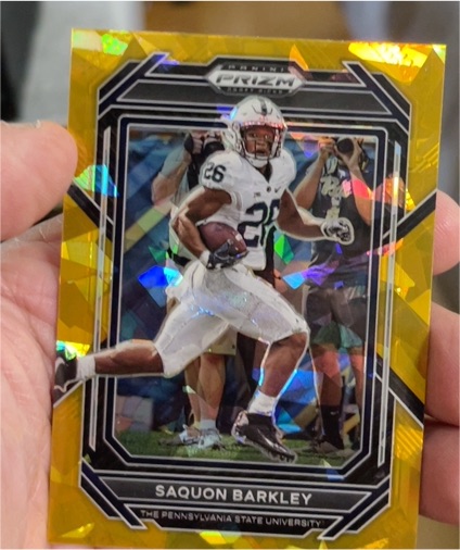 2023 Panini Prizm Draft Picks #87 Saquon Barkley — front