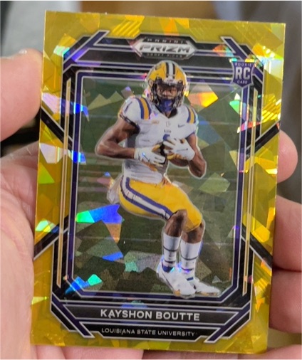2023 Panini Prizm Draft Picks #137 Kayshon Boutte — front