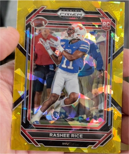 2023 Panini Prizm Draft Picks #142 Rashee Rice — front