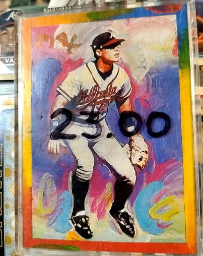 1997 Topps Gallery #PM4 Chipper Jones — front