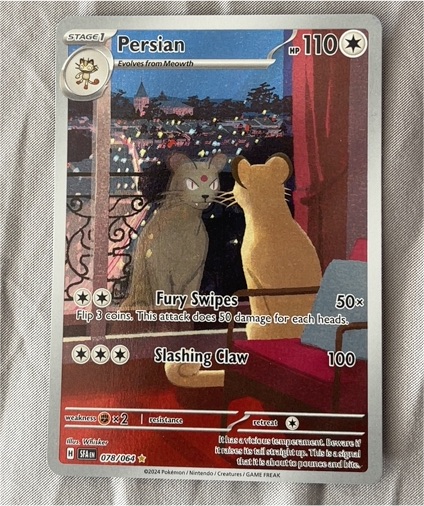 2024 Pokémon 078/064 Persian — front