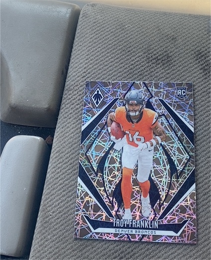 2024 Panini Mosaic #RC Troy Franklin — front