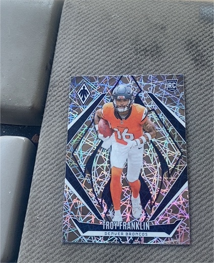 2024 Panini Phoenix RC Troy Franklin — front