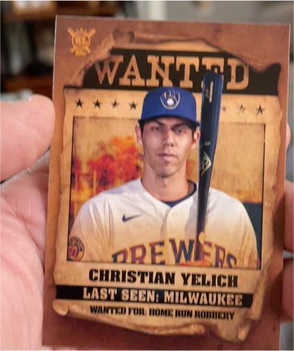 2021 Topps Big League #WT-4 Christian Yelich — front