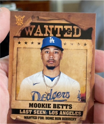 2021 Topps Big League #WT-2 Mookie Betts — front