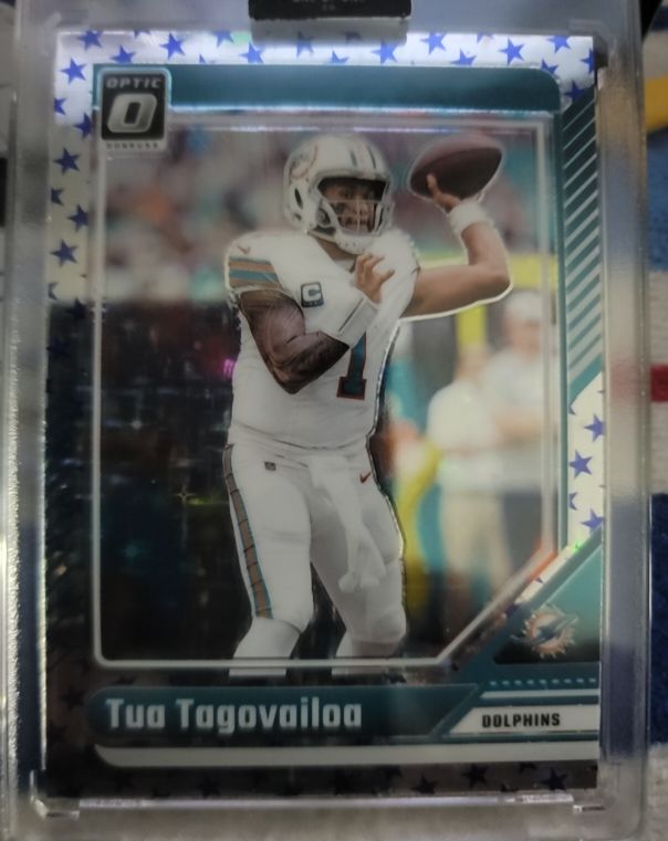 2024 Panini Donruss Optic #120 Tua Tagovailoa — front