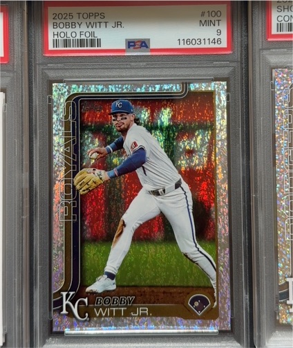 2025 Topps #100 Bobby Witt Jr. — front